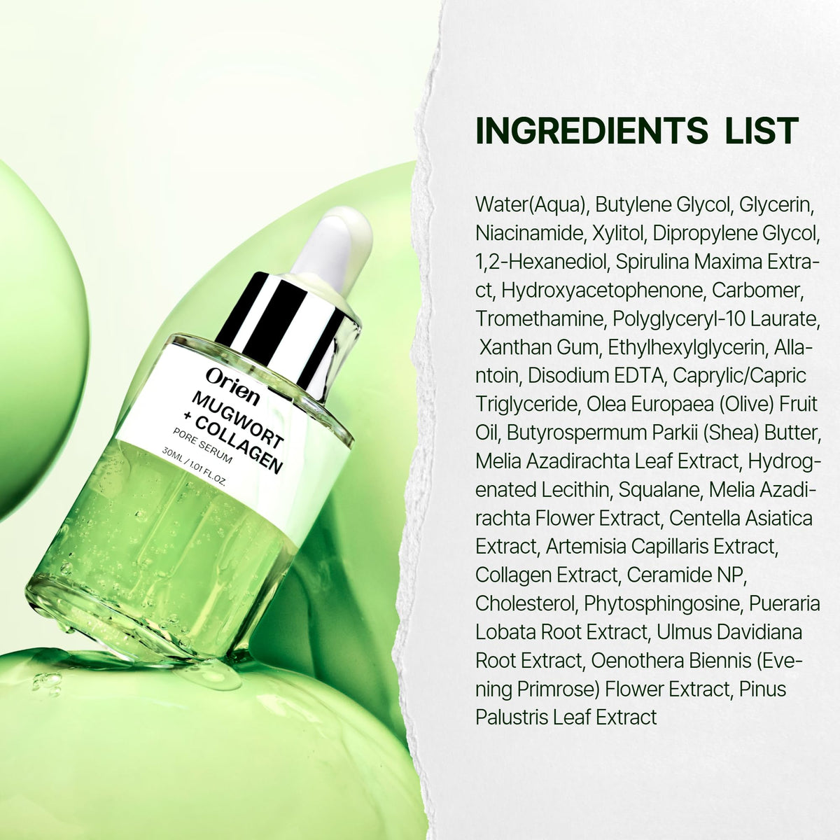 Orien Glowing Finish Preview hints at a dewy complexion.