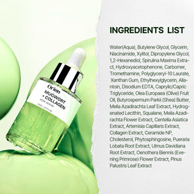 Orien Glowing Finish Preview hints at a dewy complexion.