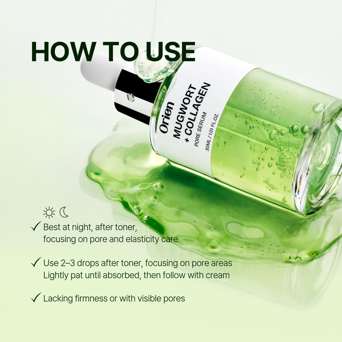 Orien Hypoallergenic Test Seal supports safe use for sensitive skin.