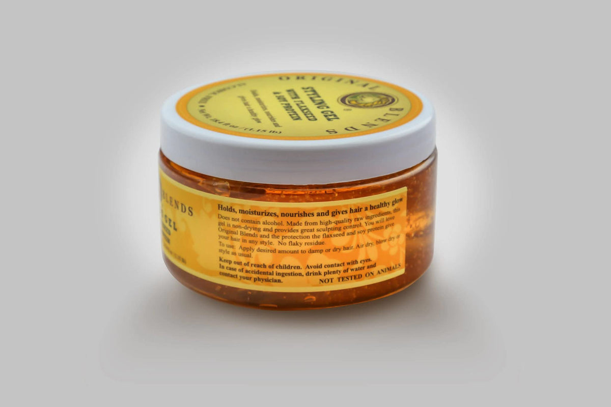 Non-flaking formula provides comfortable wear with Original Blends flaxseed gel.