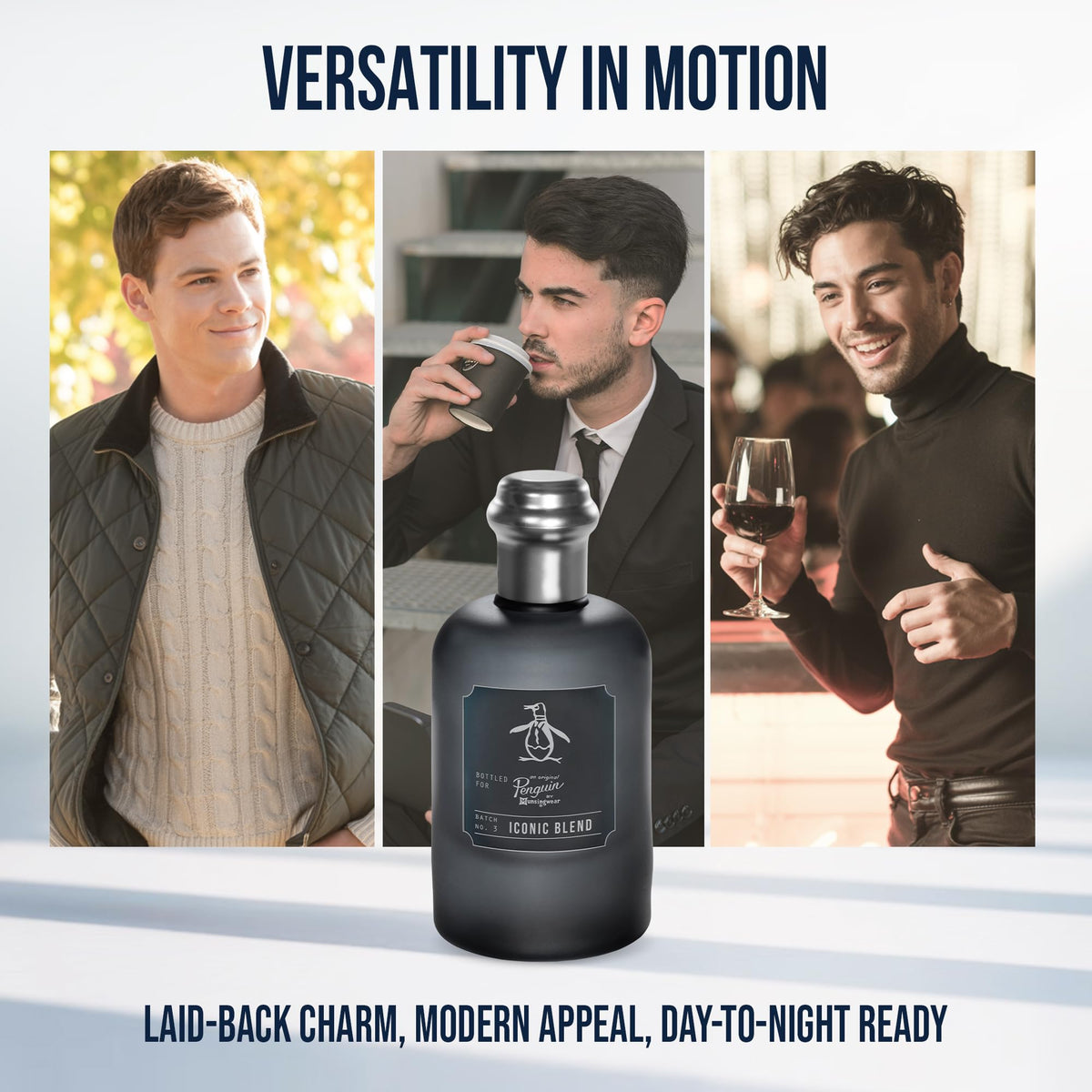 Original Penguin Iconic Blend spray action for easy application