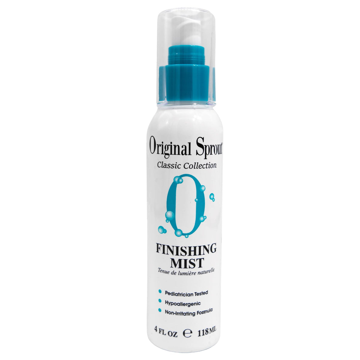 Original Sprout Finishing Mist bottle with lightweight hold for all hair types.