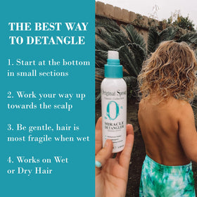 Original Sprout Miracle Detangler Spray family-use setting demonstrates kid-friendly care