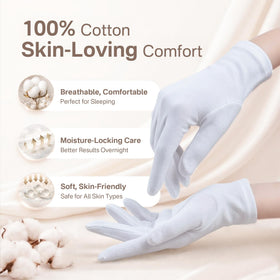 Originbuty overnight-moisturizing gloves keep hands comfortable while you sleep.
