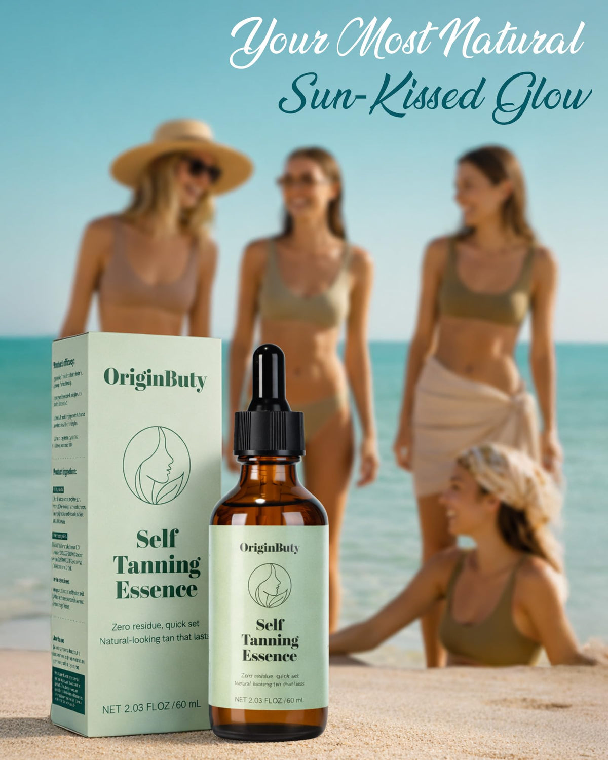 Glycerin-rich base in Originbuty tanning drops keeps skin hydrated