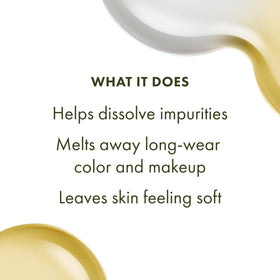 Origins Checks and Balances Milky Oil Cleanser squalane softening for comfortable cleansing.