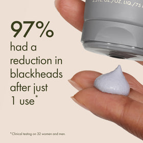 Origins Clear Improvement mask transform scrub demonstrates dual action exfoliation