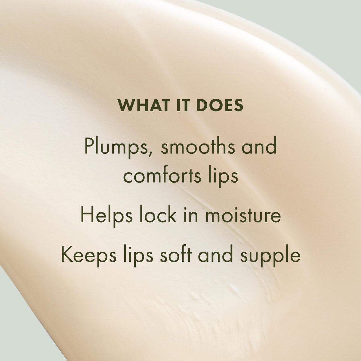 Origins Drink Up Avocado Lip Balm application demonstrates smooth glide and overnight nourishment.
