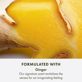 Origins Ginger Burst fragrance swirls in the shower for a mood-lifting aroma.