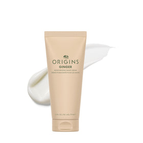Origins Ginger Hand Cream bottle showcases hydration-ready formula for daily use.