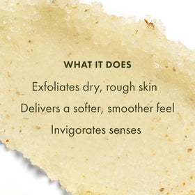 Origins Ginger Smoothing Scrub with Dead Sea Salts delivers silky-soft skin.