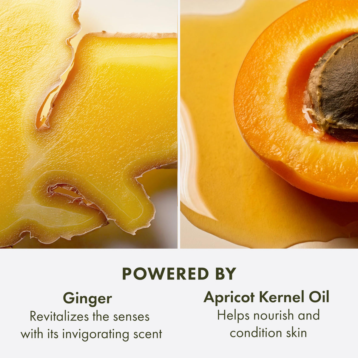 Origins Ginger Souffle Ginger oil blend highlights warm aroma for a sensory boost.