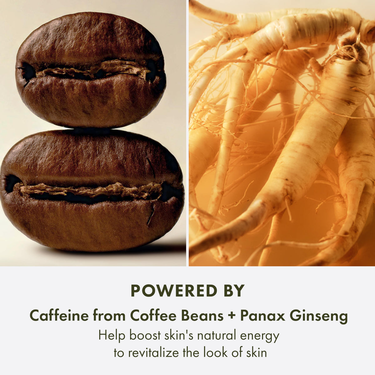 Origins GinZing Energizing Gel Cream packaging highlighting recyclable cap and natural ingredients