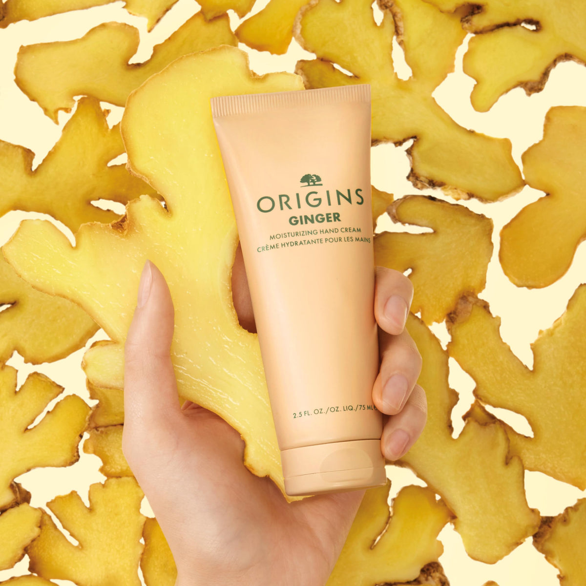 Origins Meadowfoam oil detail highlights conditioning for smoother skin.