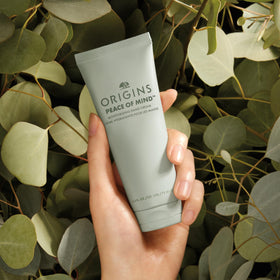 Origins Meadowfoam Seed Oil visual emphasizes conditioning for softer hands.