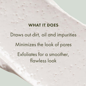 Origins Original Skin mask clay absorbs oil and debris for a clearer complexion.