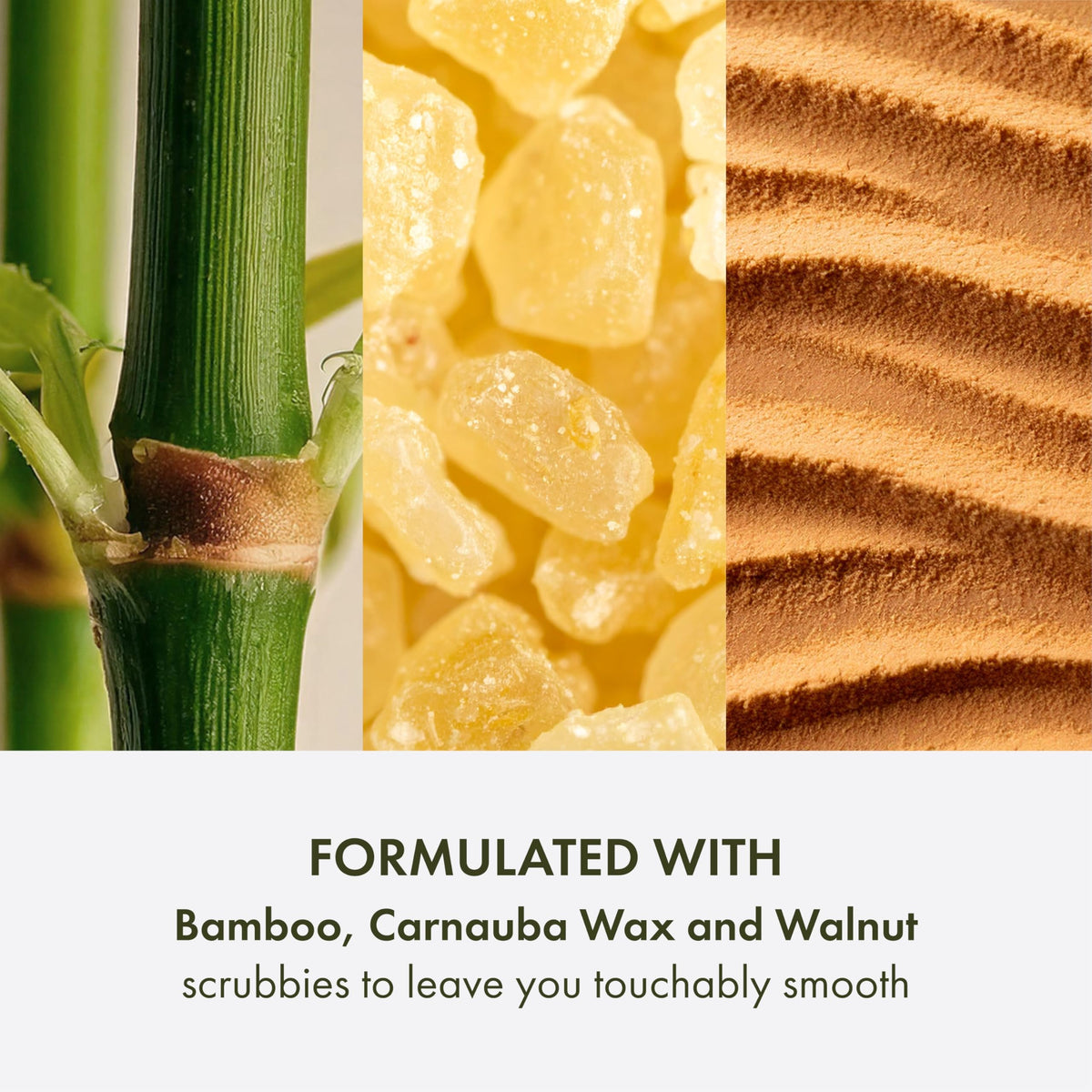 Origins Walnut beads buff dullness for velvety, smooth skin
