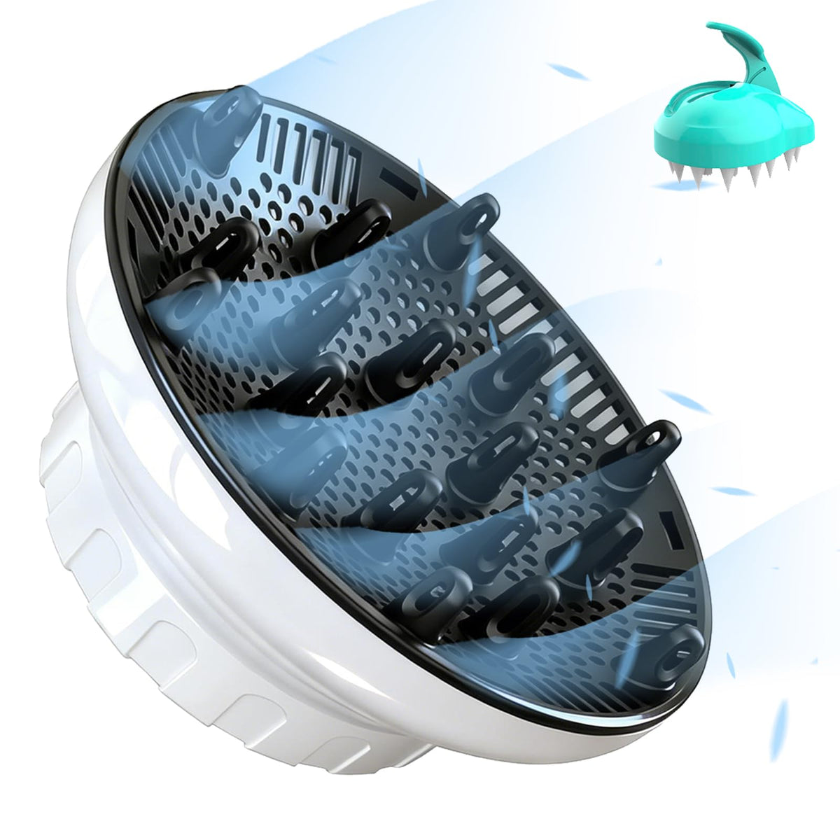 Orista Finds Universal Hair Diffuser on a dryer nozzle for salon-grade curls.