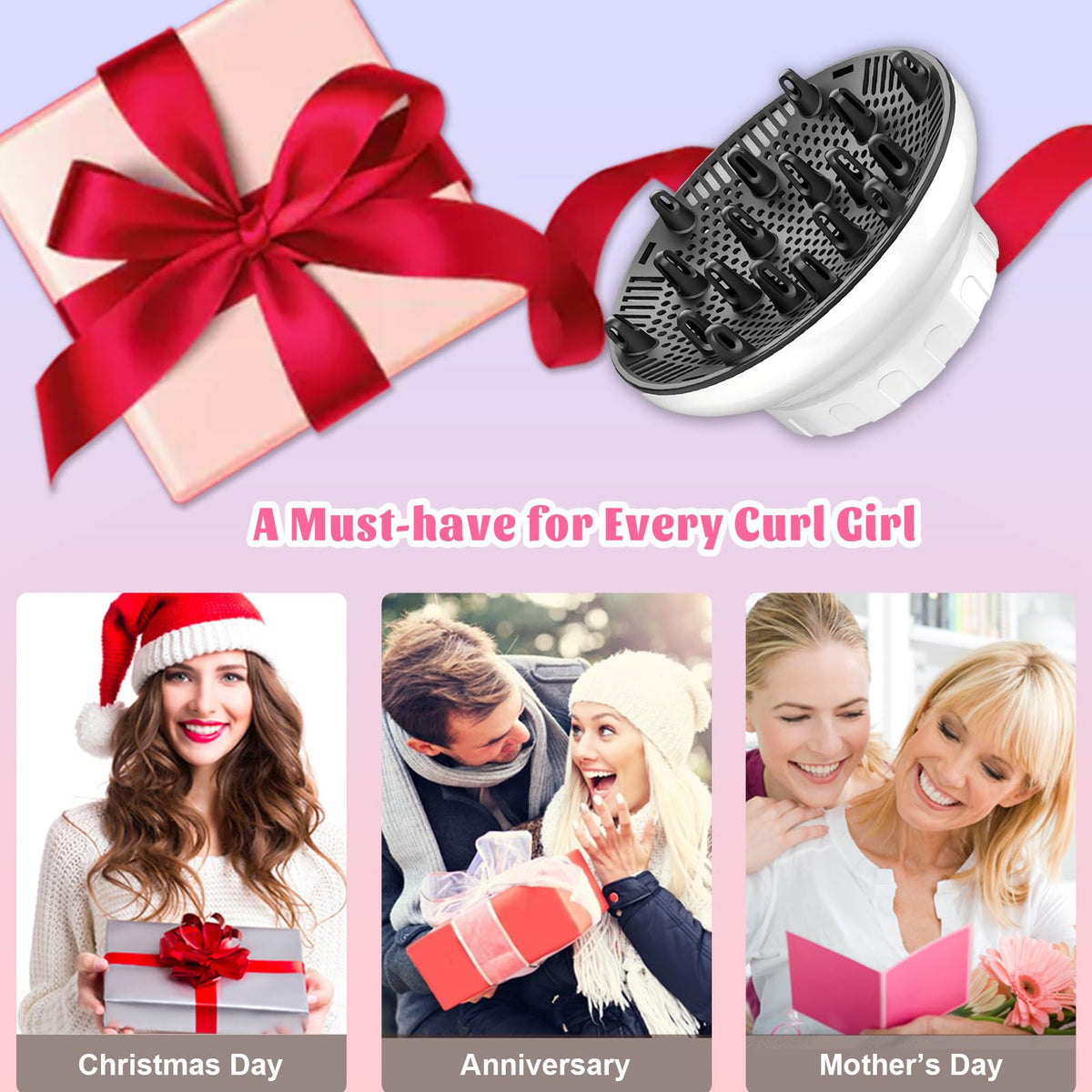 Orista Finds curly hair diffuser ideal for on-the-go styling.