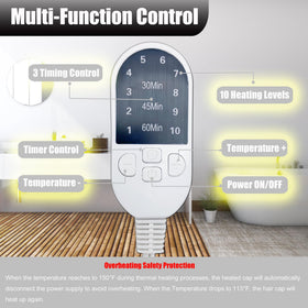 Orjiadian Heat Cap control panel and timer for easy session planning