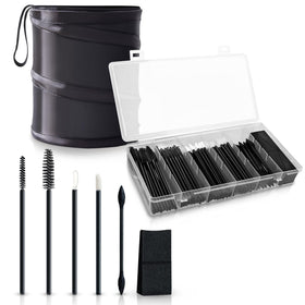 OrKo disposable makeup kit box open showing organized compartments for pro tools.