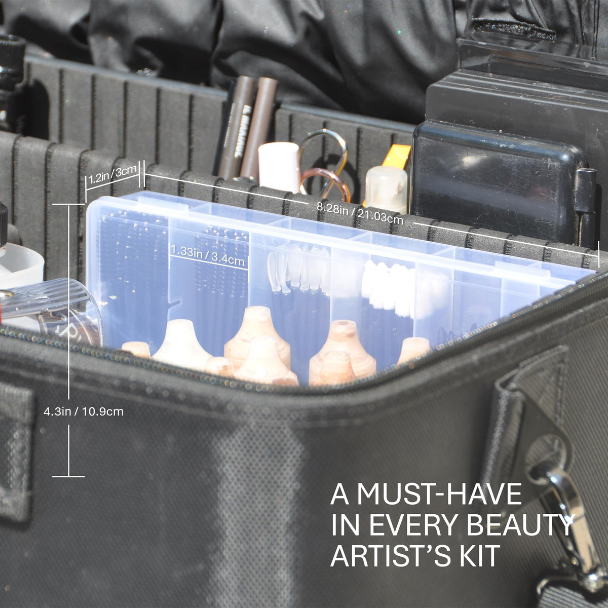 OrKo cotton buds for precise detailing and cleanup.