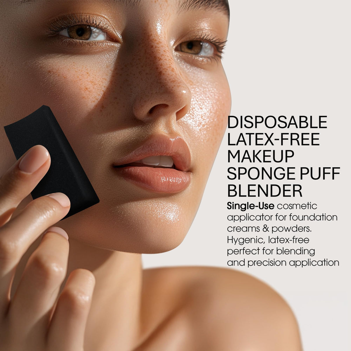 OrKo brow brush for accurate, hygienic shaping.