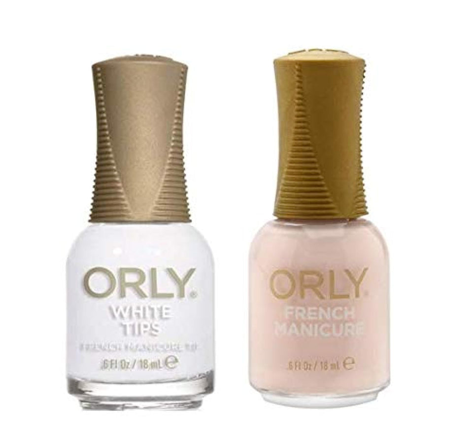 Orly French Manicure Duo Kit with White Tips and Pink Nude for elegant nails