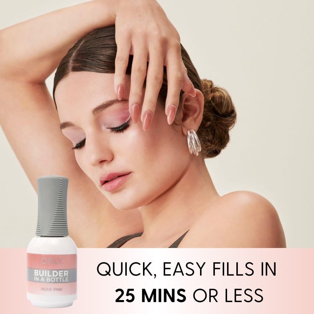 Orly GELFX Builder application brush image highlighting smooth self-leveling coverage