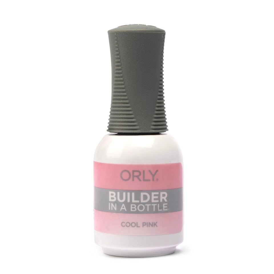 Orly GELFX Builder in a Bottle Cool Pink bottle for smooth, self-leveling extensions