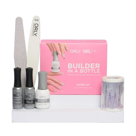 Orly GelFX Builder in a Bottle kit contents: complete set for nail extensions