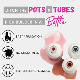 Orly GELFX Builder in a Bottle precision sculpting for durable extensions.