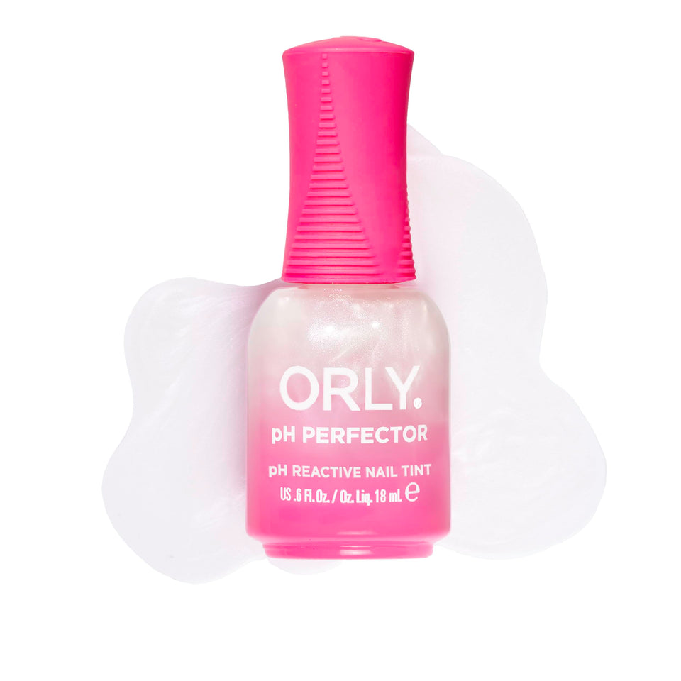 Orly pH Perfector Nail Tint Cool Blush bottle with rosy glow for a natural, polished look