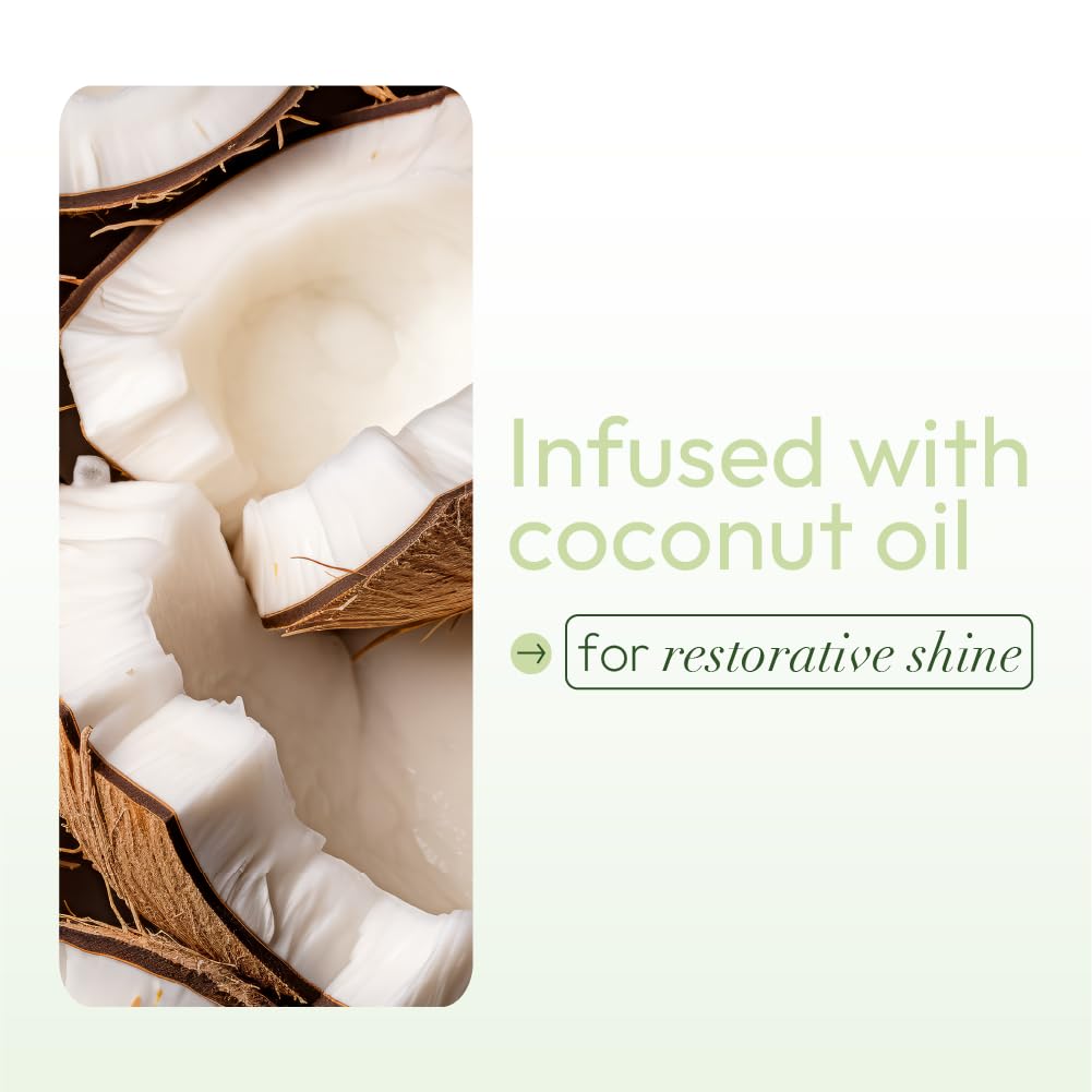 ORS Coconut-infused formula delivers luminous, non-greasy finish.