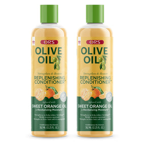 ORS Olive Oil Strengthen Nourish conditioner bottle for deep moisture and shine