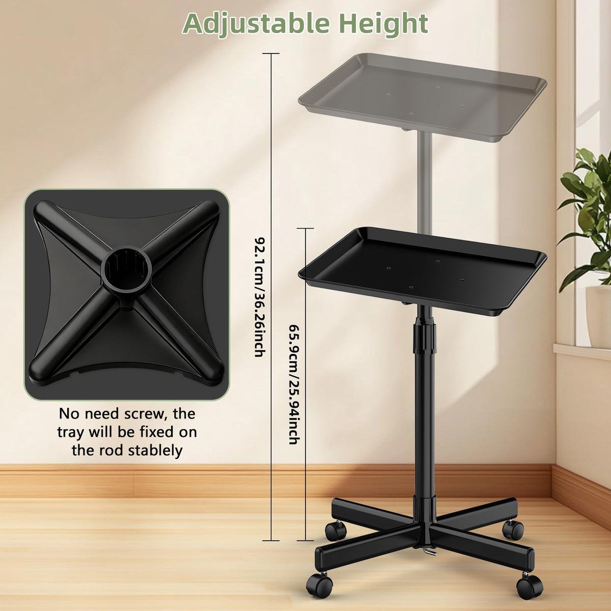 ORSUCCDE easy-assembly design saves setup time.