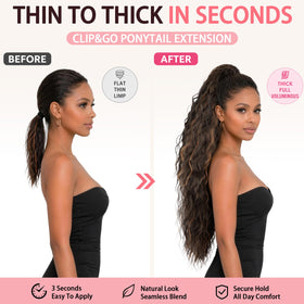 ORSUNCER brown with blonde highlights offers a natural blend.