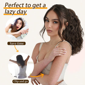 ORSUNCER premium synthetic fibers feel soft and safe against the hair.