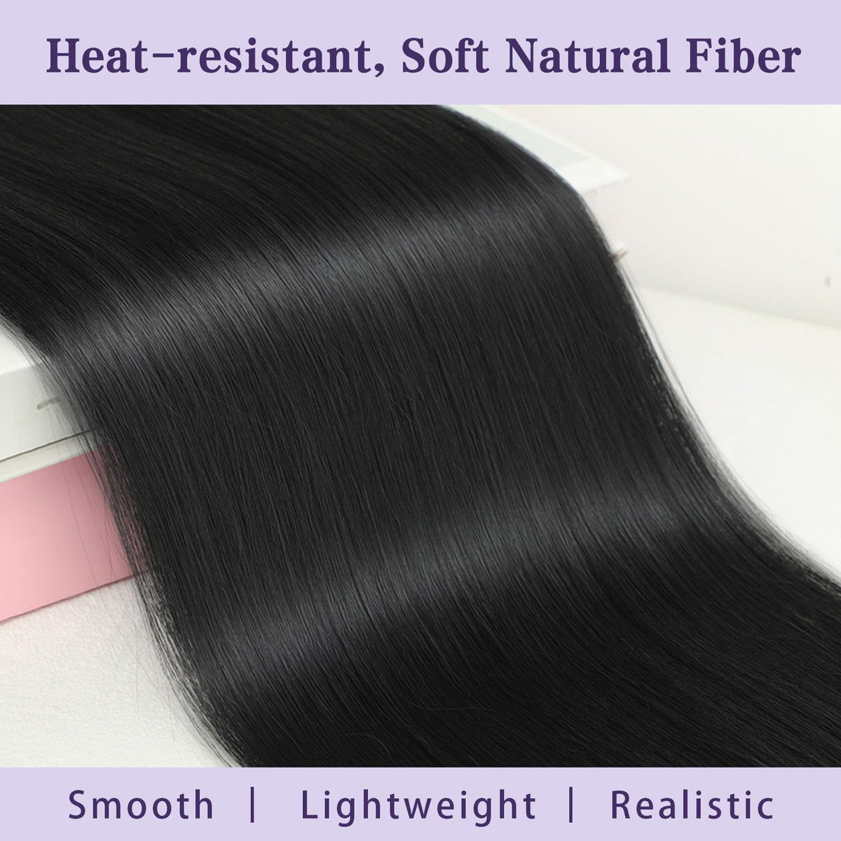 ORSUNCER Adjustable drawstring ponytail ready for quick wear.