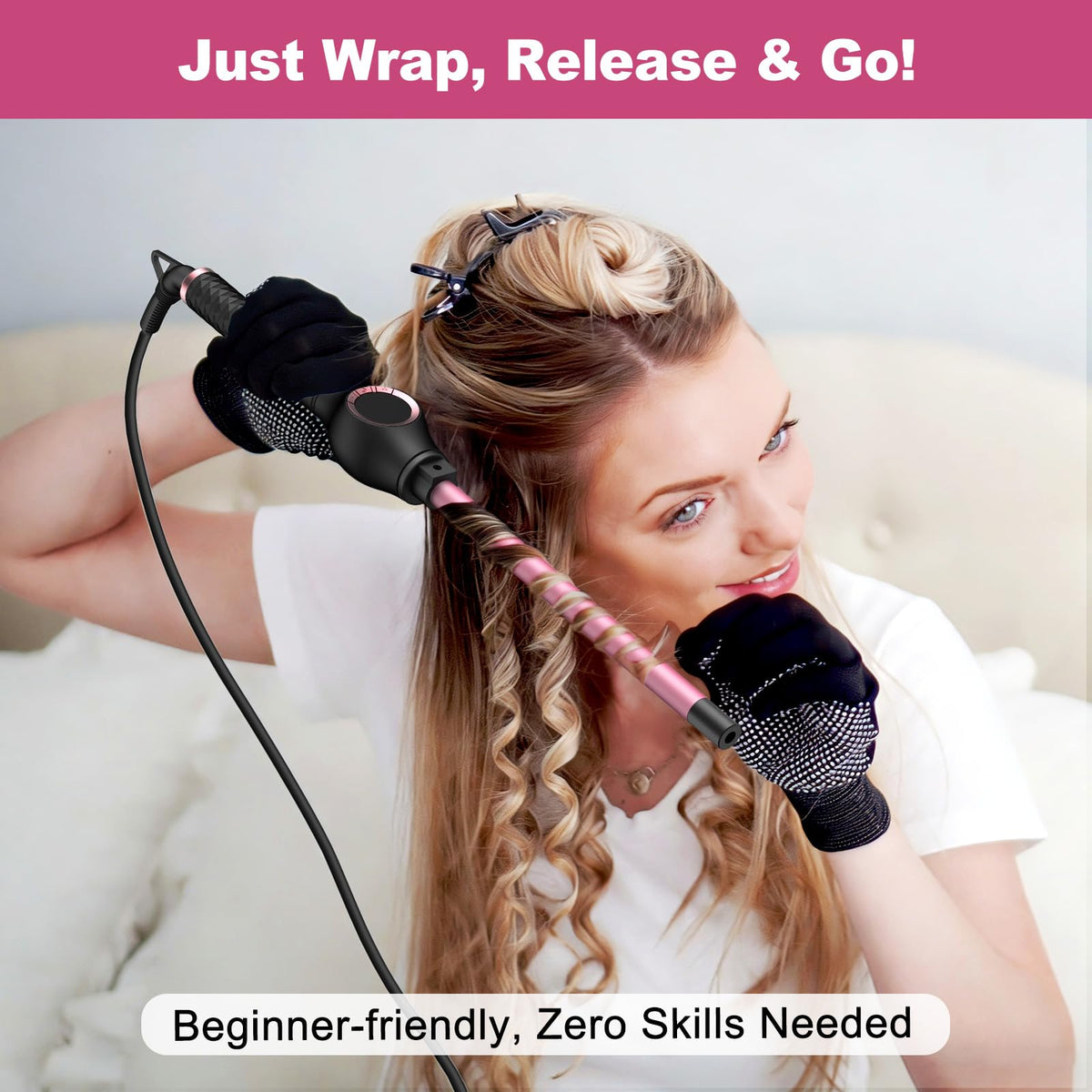 ORYNNE half-inch wand with digital readout offers precise heat control.