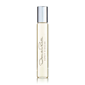 Oscar de la Renta Esprit d’Oscar bottle on dresser ready for daily rotation.