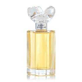 Oscar de la Renta Esprit d’Oscar gift set box showcases luxury packaging.