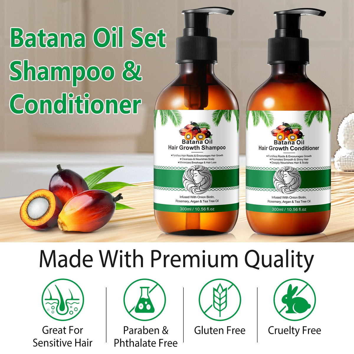 O.SECERT Batana Oil Conditioner bottle front for smooth, voluminous hair