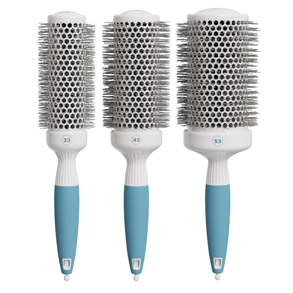 Osensia professional blow-drying brush 1-3 inch adds volume and a subtle curl during styling