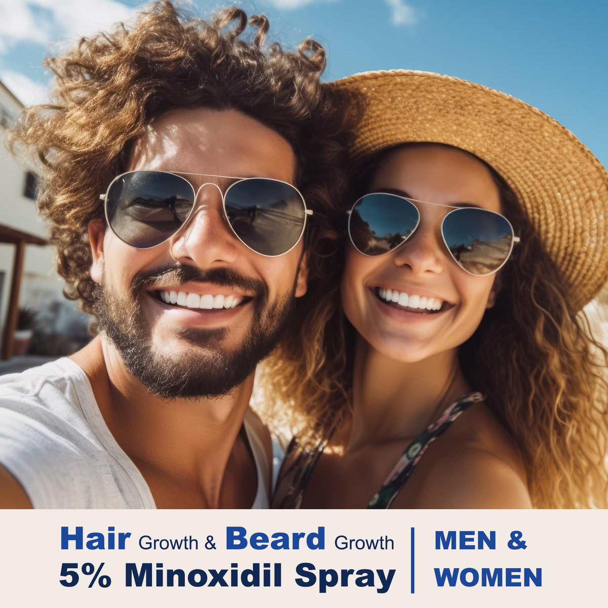 OSIMOON Minoxidil 5% scalp spray in use for thinning areas