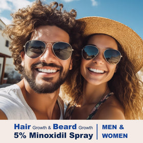 OSIMOON Minoxidil 5% scalp spray in use for thinning areas