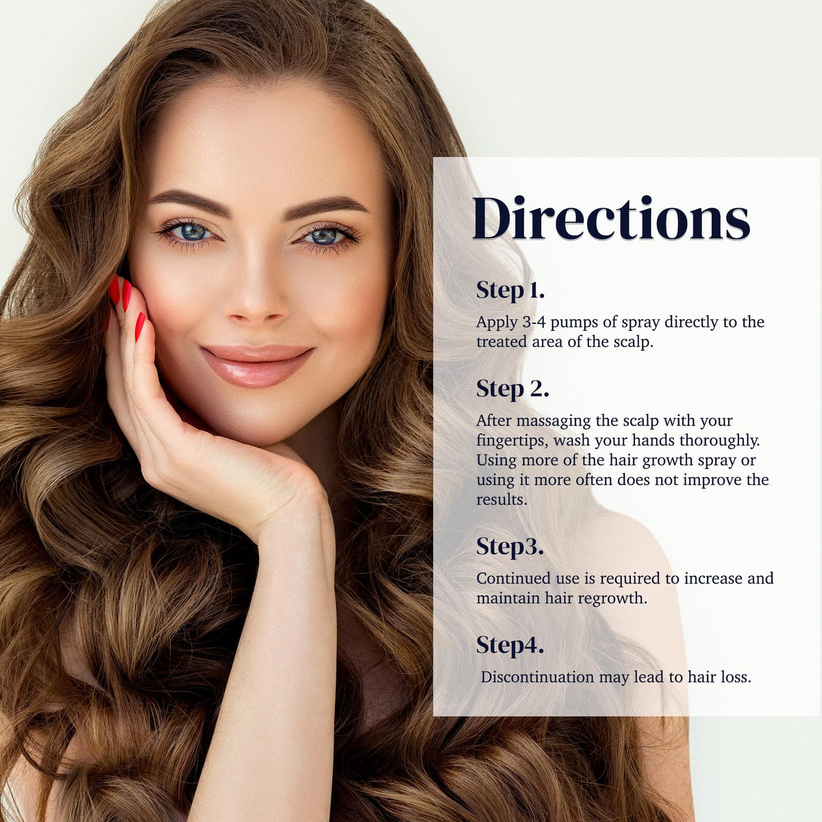 OSIMOON Minoxidil 5% nozzle close-up for precise application