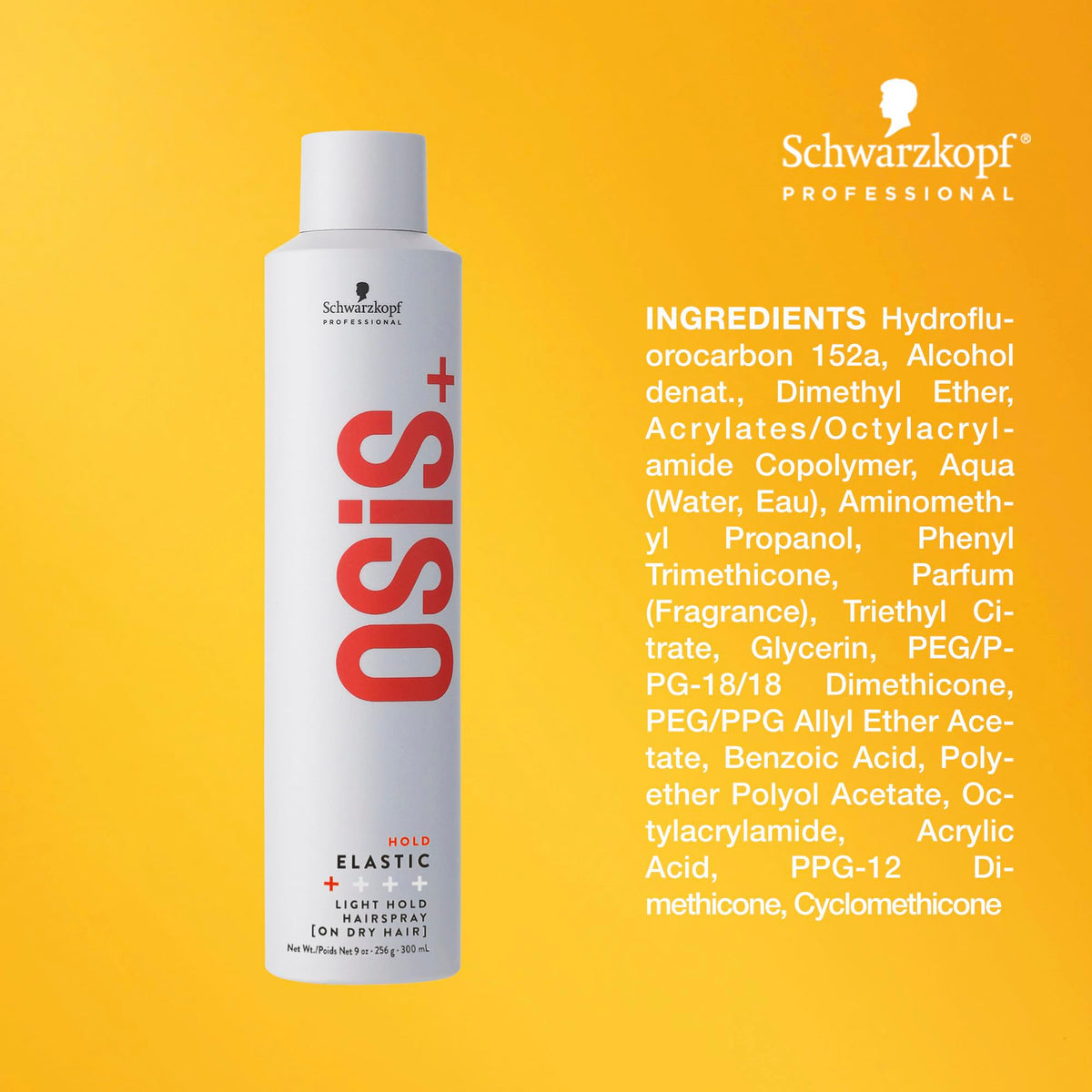 OSiS+ Elastic Light Hold Hairspray root volume focus delivers lift