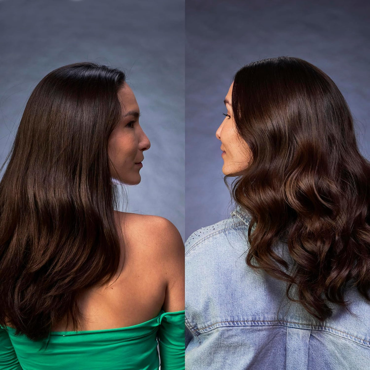 Styled hair with natural messy texture achieved by Flexwax.
