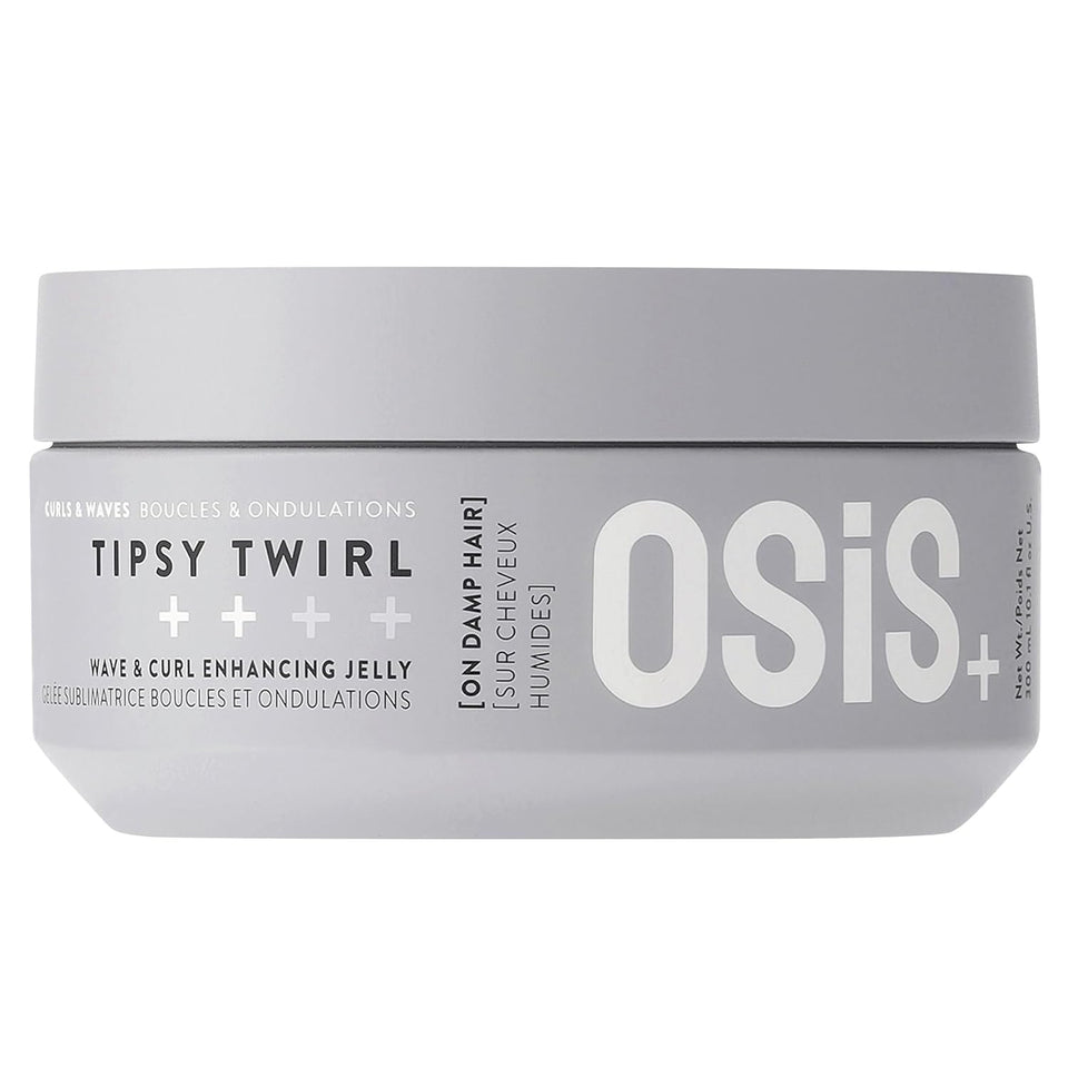 OSiS+ Tipsy Twirl bottle pour for easy, defined waves.